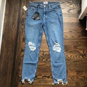 NWT PAIGE destructed jeans. Sz 29